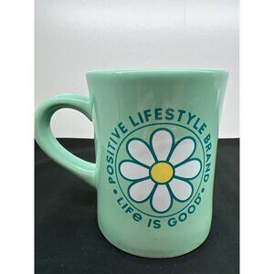 Life Is Good "Do What You Love" Green Mug